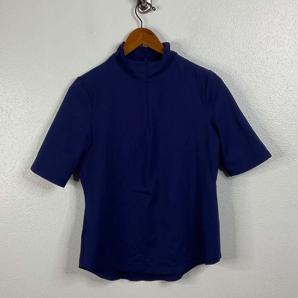 Tommy Bahama Navy Short Sleeve Islandzone Top Size Small